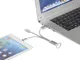 Кабель брелок 3 в 1: micro USB / Lightning / Type C, Metal, серый - фото № 2