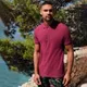 Поло мужское Fruit of the Loom Premium Polo 180, красное - фото № 3