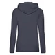 Толстовка Fruit of the loom Ladies Lightweight Hooded Sweat, темно-синий - фото № 5