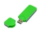 Флешка USB 2.0 на 16 Гб в стиле IPhone, зеленая - фото № 2