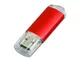USB-флешка на 64 Гб с прозрачным колпачком, красный - фото № 3
