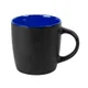 Кружка Mycup Intro, 350 мл., черная/ синяя - фото № 1