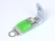 Флешка USB 2.0 на 32 Гб в виде брелока, зеленая - фото № 1