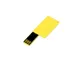 Флешка USB 2.0 на 64 Гб в виде пластиковой карточки, желтая - фото № 2