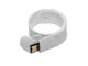 USB-флешка на 64 Гб в виде браслета, белый - фото № 2