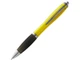 Ручка шариковая пластиковая Nash, черная / насыщенный желтый - фото № 1