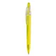 Ручка шариковая пластиковая Lecce Pen X-8 Frost, фростированная желтая - фото № 1