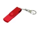 USB-флешка на 16 Гб с поворотным механизмом и разъемом Micro USB, красный - фото № 1