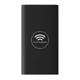 Внешний аккумулятор с беспроводной зарядкой, 8000 mAh, черный - фото № 9