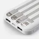 Аккумулятор Uniscend Omni Qi 10000 mAh, ver.2, белый - фото № 5