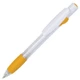Ручка шариковая пластиковая Lecce Pen Allegra Swing, желтая / белая - фото № 1