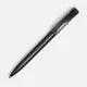 Ручка шариковая пластиковая Ritter-Pen Clear Solid, черная - фото № 2