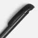 Ручка шариковая пластиковая Ritter-Pen Clear Solid, черная - фото № 3
