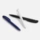 Ручка шариковая пластиковая Ritter-Pen Clear Solid, черная - фото № 5