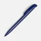Ручка шариковая пластиковая Ritter-Pen Clear Solid, синяя - фото № 1