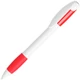 Ручка шариковая пластиковая Lecce Pen X-5, белая / красная - фото № 1