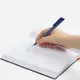 Ручка шариковая пластиковая Ritter-Pen Flip, темно-синяя - фото № 4