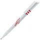 Ручка шариковая пластиковая Lecce Pen Griffe, белая / красная - фото № 1