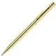 Ручка шариковая металлическая B1 Slim Gold, золотая - фото № 1