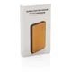Внешний аккумулятор XD Collection Fashion, 5000 mAh, софт тач, древесный - фото № 12