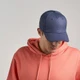 Бейсболка Atlantis Gear-S, 5 клиньев, застежка на липучке, темно-синяя - фото № 5