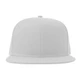Бейсболка Atlantis Snap Back-S, 6 клиньев, пластиковая застежка, белая - фото № 5