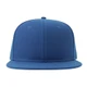 Бейсболка Atlantis Snap Back-S, 6 клиньев, пластиковая застежка, синяя - фото № 2