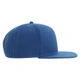 Бейсболка Atlantis Snap Back-S, 6 клиньев, пластиковая застежка, синяя - фото № 3