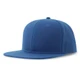 Бейсболка Atlantis Snap Back-S, 6 клиньев, пластиковая застежка, синяя - фото № 1
