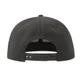 Бейсболка Atlantis Snap Back-S, 6 клиньев, пластиковая застежка, темно-серая - фото № 2