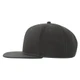 Бейсболка Atlantis Snap Back-S, 6 клиньев, пластиковая застежка, темно-серая - фото № 4
