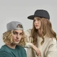 Бейсболка Atlantis Snap Back-S, 6 клиньев, пластиковая застежка, темно-зеленая - фото № 4
