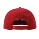 Бейсболка Atlantis Snap Back-S, 6 клиньев, пластиковая застежка, ярко-красная - фото № 4