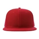 Бейсболка Atlantis Snap Back-S, 6 клиньев, пластиковая застежка, ярко-красная - фото № 3