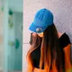 Бейсболка Atlantis Dad Hat 6 клиньев, светлая джинс - фото № 5
