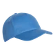 Бейсболка хлопковая Stan 10L, 5 клиньев, 150 гр/м2, голубая - фото № 1