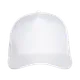 Бейсболка из полиэстера Stan 10P, 5 клиньев, 150 гр/м2, белая - фото № 3