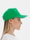 Бейсболка Sol's Long Beach, ярко-зеленая/ белая - фото № 7