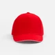Бейсболка Molti Classic 2.0, красная / белая - фото № 3