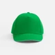 Бейсболка Molti Classic 2.0, ярко-зеленая / белая - фото № 3