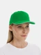 Бейсболка Molti Classic 2.0, ярко-зеленая / белая - фото № 6