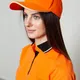 Бейсболка с кантом Stan 11K, 5 клиньев, 280 гр/м2, бирюзовая - фото № 5