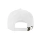Бейсболка с металлической застежкой Atlantis Dad Hat-S, 6 клиньев, белая - фото № 8