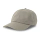 Бейсболка с металлической застежкой Atlantis Dad Hat-S, 6 клиньев, светло-серая - фото № 1