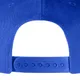 Бейсболка с прямым козырьком Molti Snapback, ярко-синяя - фото № 2