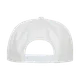 Бейсболка с прямым козырьком Stan 09, 5 клиньев, 330 гр/м2, белая - фото № 4