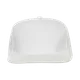 Бейсболка с прямым козырьком Stan 09, 5 клиньев, 330 гр/м2, белая - фото № 3