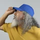 Бейсболка с застежкой на липучке Atlantis Egon, 5 клиньев, синяя - фото № 7