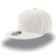 Бейсболка Atlantis Snap Back 6 клиньев, плоский козырек, белая - фото № 1