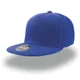 Бейсболка Atlantis Snap Back 6 клиньев, плоский козырек, синяя - фото № 1